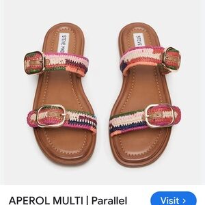 Steve Madden Colorful Woven Sandals